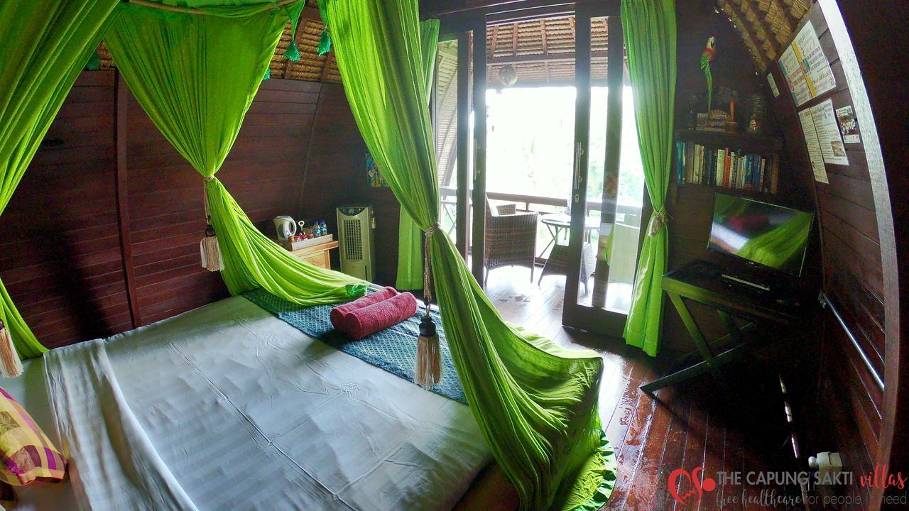 Capung Sakti Villas Ubud Exterior foto