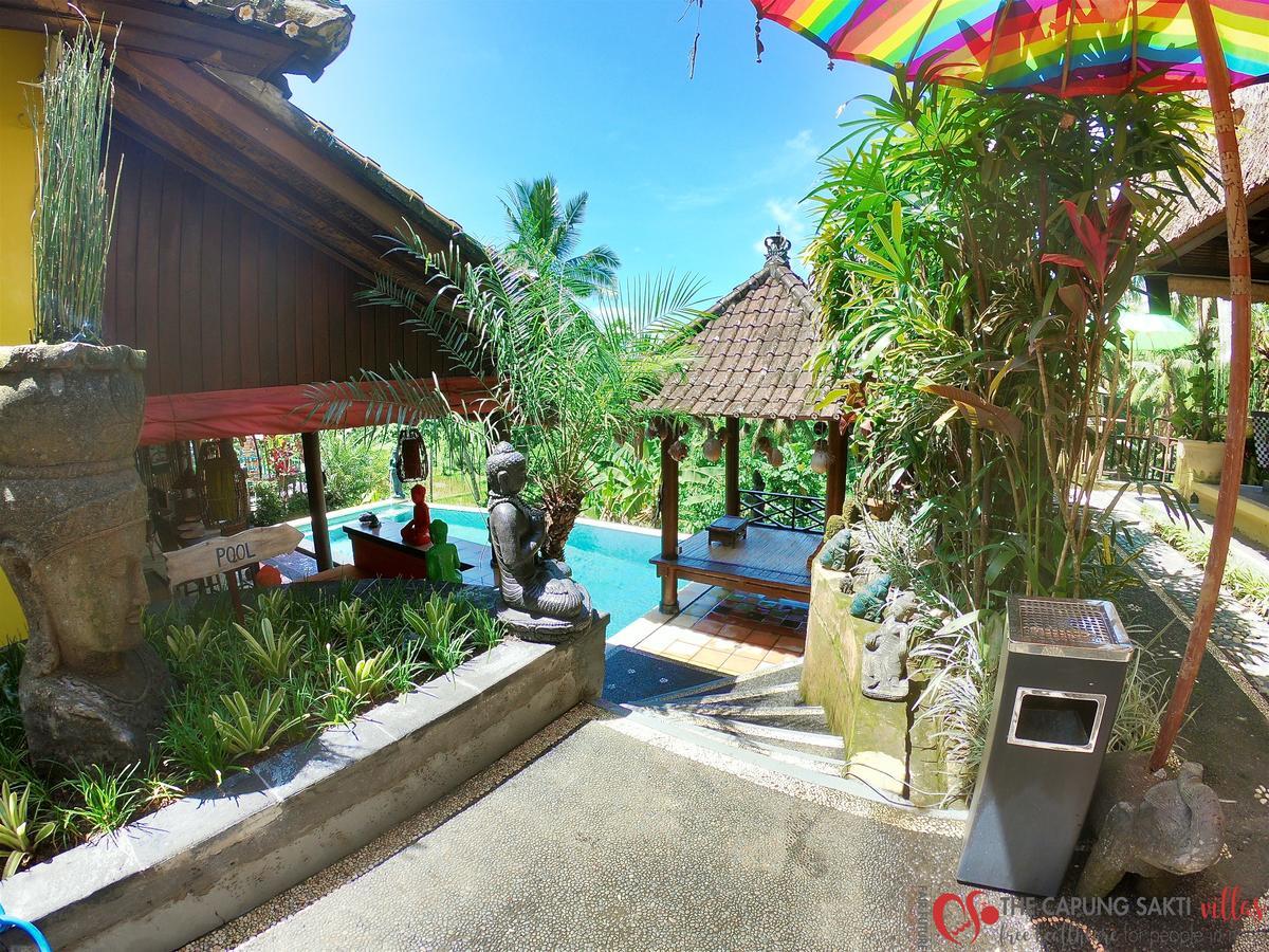 Capung Sakti Villas Ubud Exterior foto