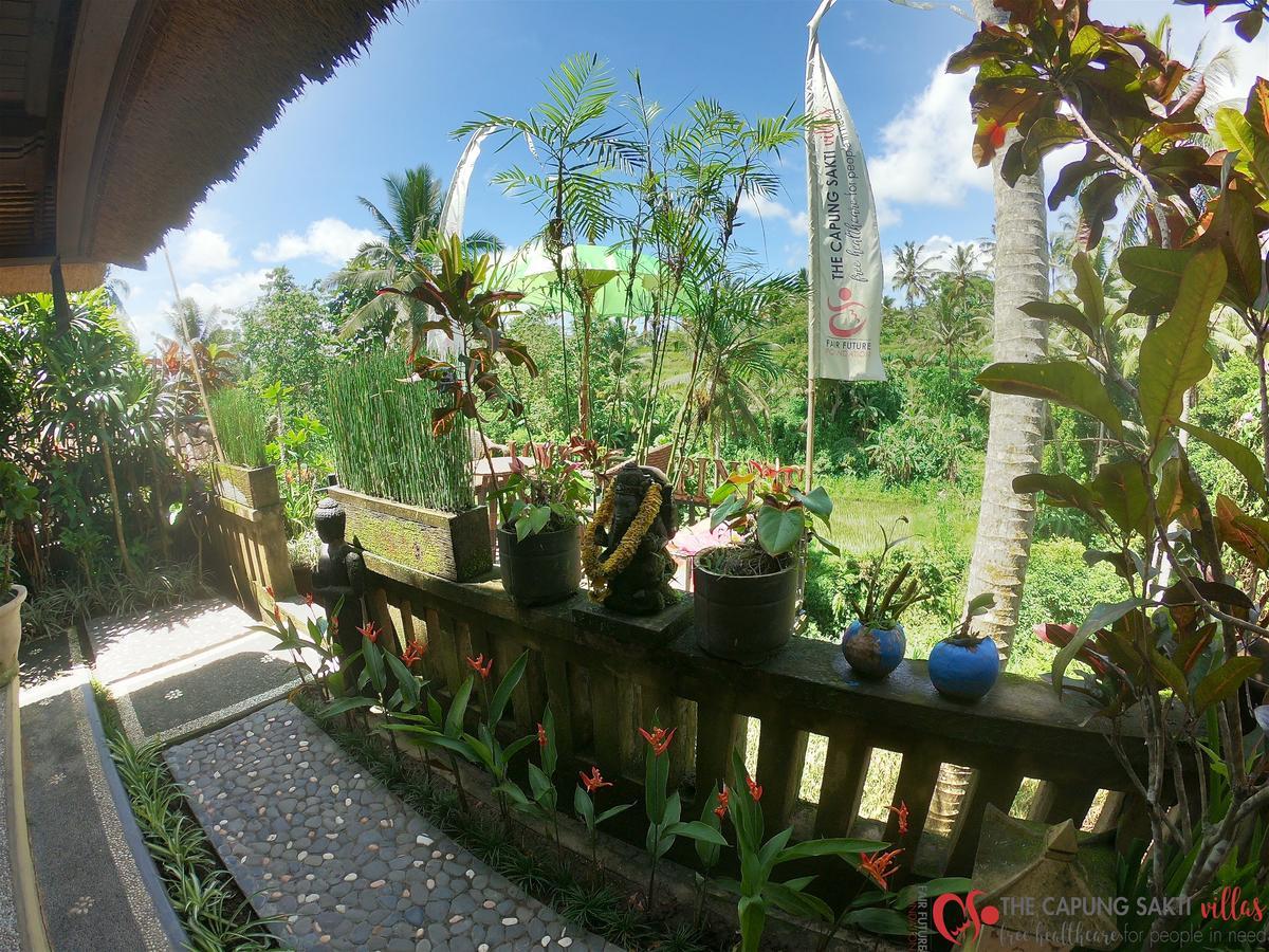 Capung Sakti Villas Ubud Exterior foto