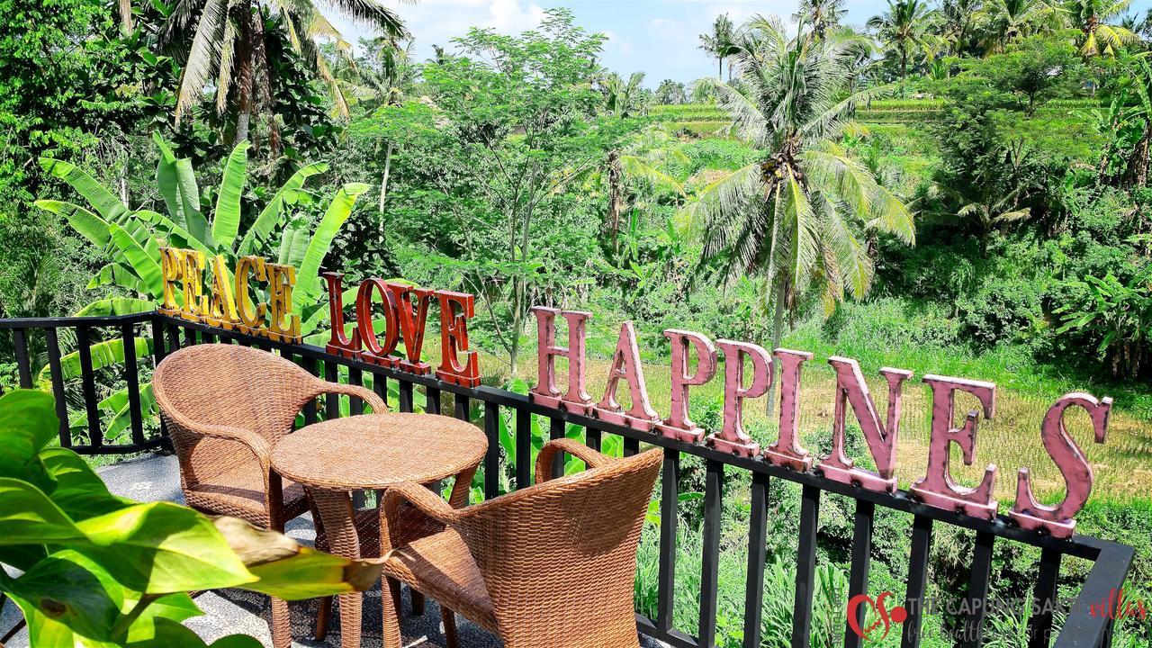 Capung Sakti Villas Ubud Exterior foto