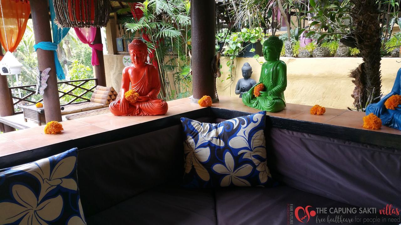 Capung Sakti Villas Ubud Exterior foto